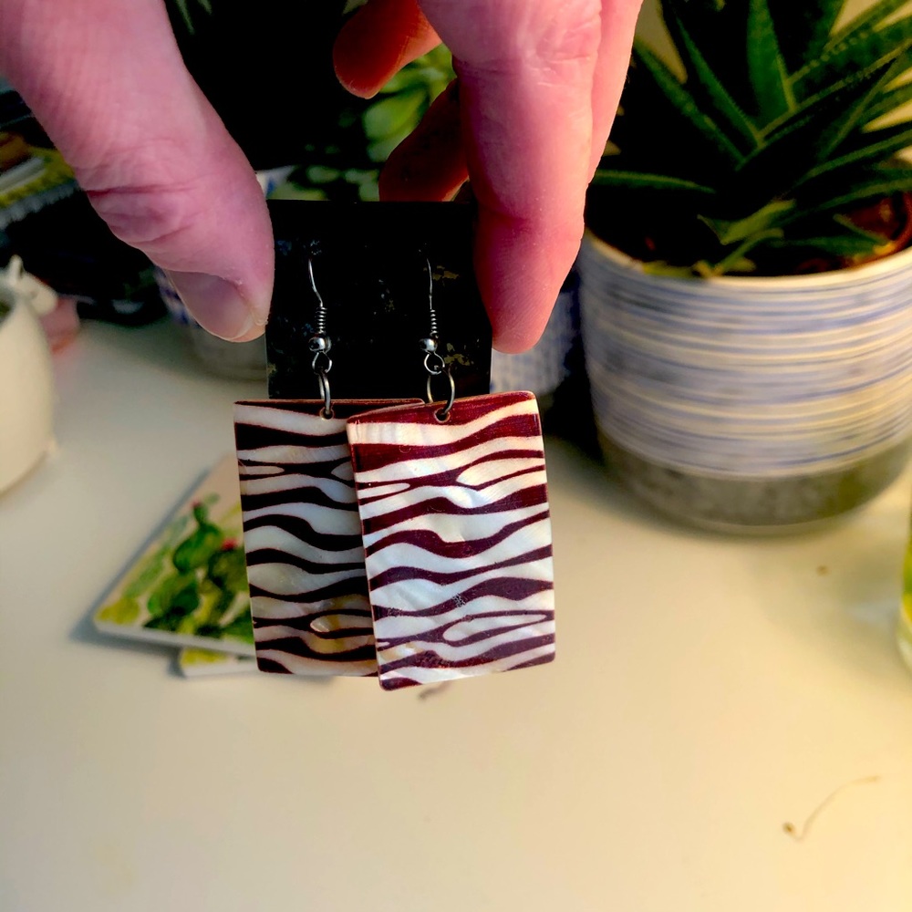 Handmade Unique earrings from Morroco- Unworn